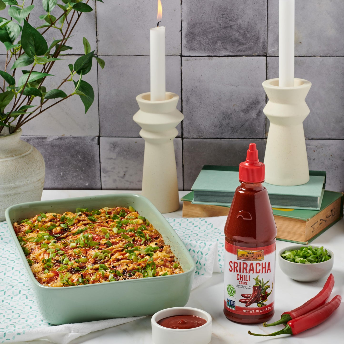 Lee Kum Kee Sriracha, Chili Sauce, 18 Ounce (Pack Of 12)