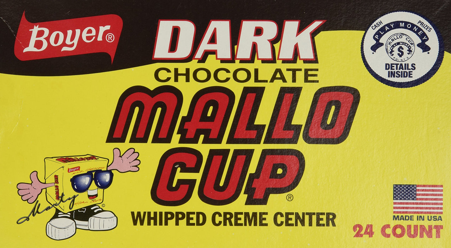 Boyer Dark Chocolate MALLO CUP 1.5oz Pack of 24