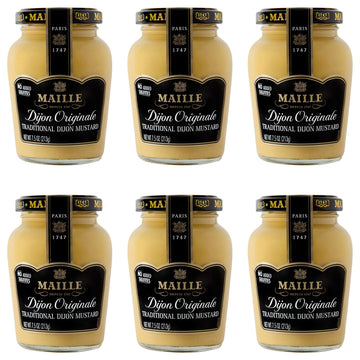 Maille Mustard, Dijon Originale No Added Sulfites, 7.5 Oz, 6 Count