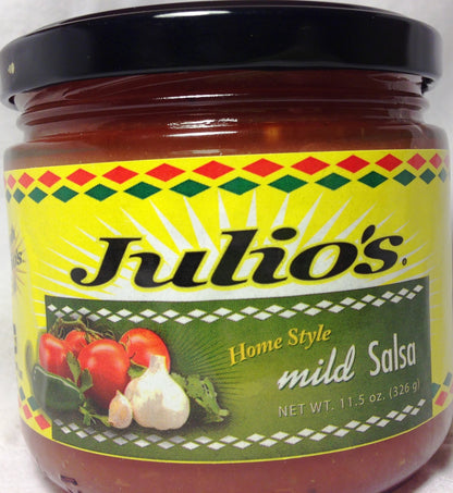 Julios Home Style Mild Salsa 11.5 oz (Pack of 3)