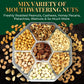 Simple Orchards Holiday Nuts Gift Basket - 7 Sectional - Freshly Roasted Mixed Nuts - Beautifully Packaged
