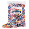 Fruit Chews Bulk 2Lb Bag  348 Chews  - Many Including Sours! - Blue Raspberry, Banana, Watermelon, Green Apple, Chocolate, Peach