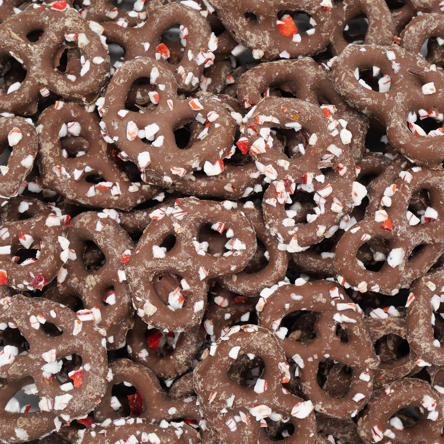 Hayden Valley Foods Peppermint Chocolate Covered Pretzels, 5 oz Resealable Bag, Gourmet Flavored Snack