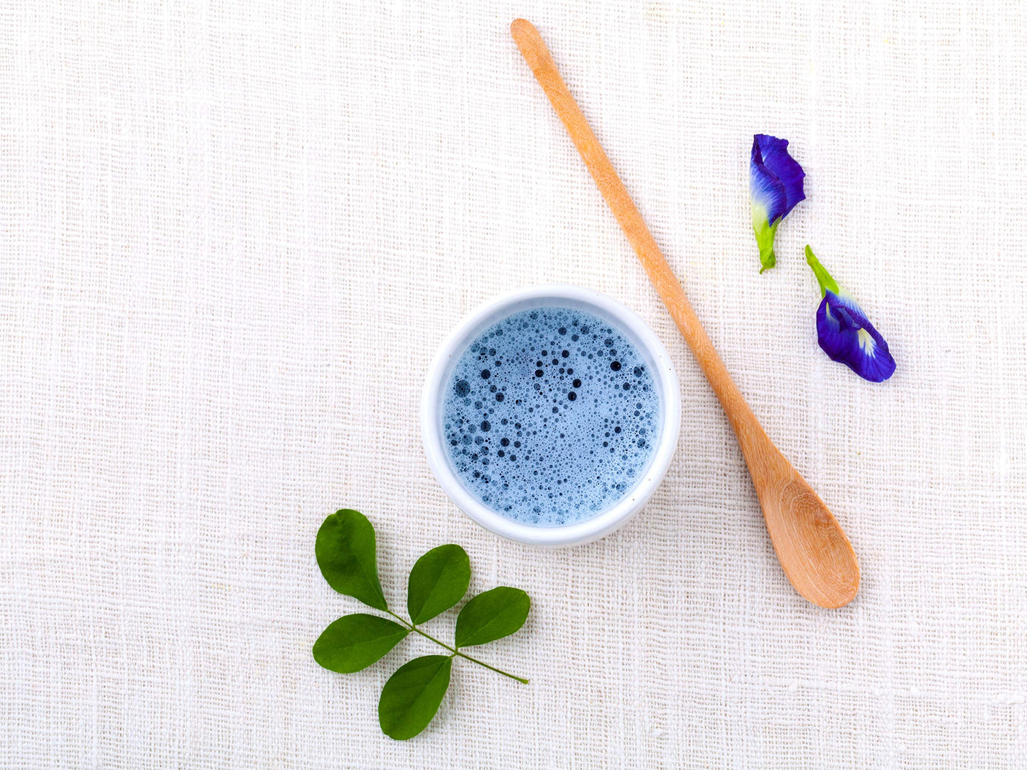 Naturegrail Bluechai Butterfly Pea Flower Powder - Natural Blue Food Coloring - 1.76 oz - Blue/White