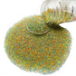 Se Si&Moos Blue Orange And Yellow Sanding Sugar Sprinkles Yellow Sprinkles Sugar Rimmer For Cocktails, Edible Colored Sugars For