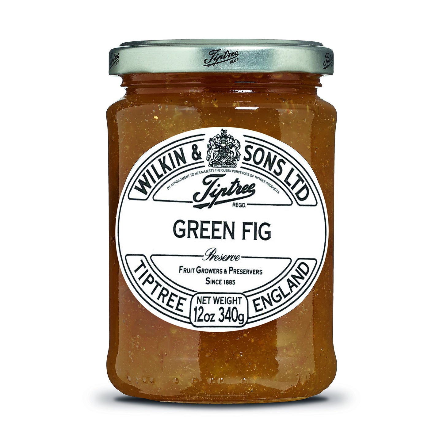 Tiptree Green Fig Preserve, 12 Ounce Jars (Pack of 6)