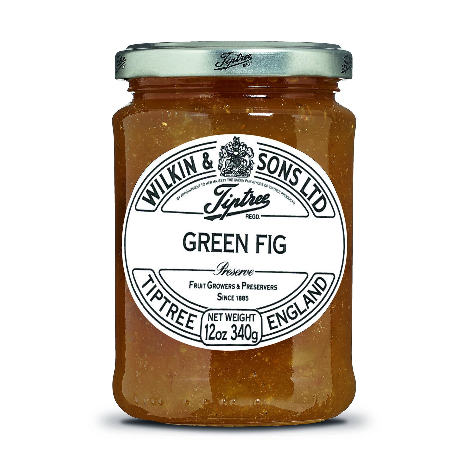 Tiptree Green Fig Preserve, 12 Ounce Jars (Pack of 6)