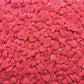 SE Si&Moos Edible Red Jumbo Heart Sprinkles for Decorating Edible Hearts Confetti for Cupcakes Valentines Cake Decorations Red S