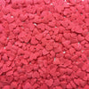 SE Si&Moos Edible Red Jumbo Heart Sprinkles for Decorating Edible Hearts Confetti for Cupcakes Valentines Cake Decorations Red S