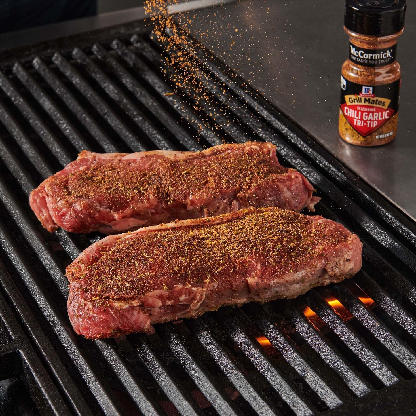 Mccormick Grill Mates Chili Garlic Tri-Tip Seasoning, 2.37 Oz