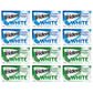 Trident White Sugar Free Gum Variety Pack, Peppermint & Spearmint Flavors, 12 Packs Of 16 Pieces (192 Total Pieces)