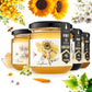 HONIGMA Raw Honey | 100% Pure, Unpasteurized, Unfiltered | 8.8 Fl Oz (Pack of 4)