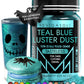 Mon  Gasque Teal Blue Luster Dust Edible Glitter For Cocktails 15G - Teal Blue Edible Glitter - Edible Blue Glitter - Edible Gli