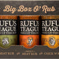 Rufus Teague Bbq Seasoning Gift Set, Big Box O' Rub Bbq Dry Rub For Smoking And Grilling Meat, 5 Flavor Spice Set, Bbq Gifts For Men Who Like Grilling