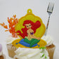 Little Mermaid Birthday Cake Cupcake Topper Set Featuring Characters From Little Mermaid And Themed Decorative Accessories