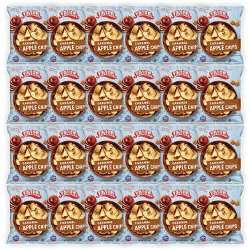 Seneca Caramel Apple Chips | Made from Fresh Apples | 100% Red Delicious Apples | Yakima Valley Orchards | Crisped Apple Perfect