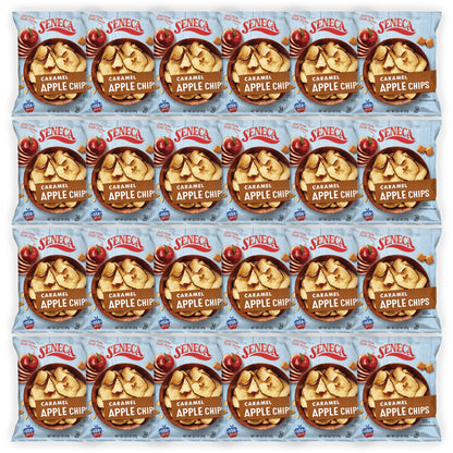 Seneca Caramel Apple Chips | Made from Fresh Apples | 100% Red Delicious Apples | Yakima Valley Orchards | Crisped Apple Perfect