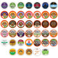 Crazy Cups Decaf K Cups Variety Pack, Unflavored & Flavored Pods, 40 Count, Compatible with Keurig Machines
