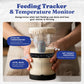 Pro Sourdough Starter Kit -37oz Wide Mouth Sourdough Starter Jar Kit for Bread - Large Glass Sourdough Jar  Feeding Band  Cloth Cover  Spatula & Thermometer-Best Sourdough Bread Kit for Beginners