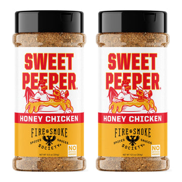Fire & Smoke Society BBQ Seasoning for Meat, Poultry & Chicken, 12.5 oz (2-Pack)