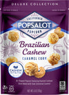 Popsalot Gourmet Popcorn Deluxe Collection, Brazilian Cashew Caramel Corn, 6.0 Ounce
