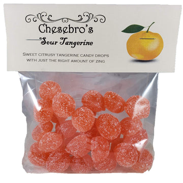 Sour Tangerine Kettle-Cooked Hard Candy Drops, 3 Pack Of 4.5 Oz.