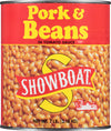 Showboat Pork & Beans, 112 oz (Pack of 6)