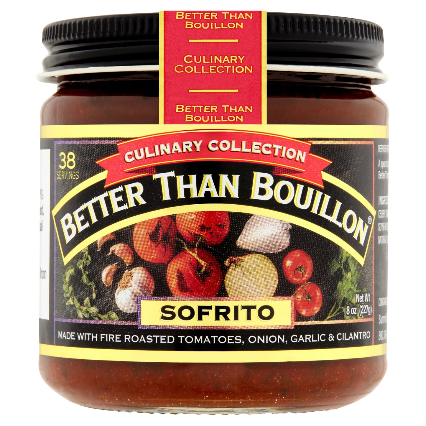 Better Than Bouillon Culinary Collection Base, Sofrito Base, Contains 38 Servings Per Jar, 8-Ounce Glass Jar (Pack Of 6)
