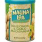 Mauna Loa Premium Hawaiian Roasted Macadamia Nuts, Maui Onion Garlic Flavor, 4.5 Oz Can (Pack of 12)