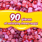 Strburst Favereds Fruit Chews 1 Pounds Of Approx 90 Individually Wrapped Chewy Candy Pieces - Bulk Candy Fruit Snacks Strawberry