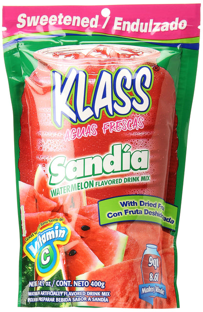 Klass LISTO Drink Mix, WATERMELON, 14.1-Ounce