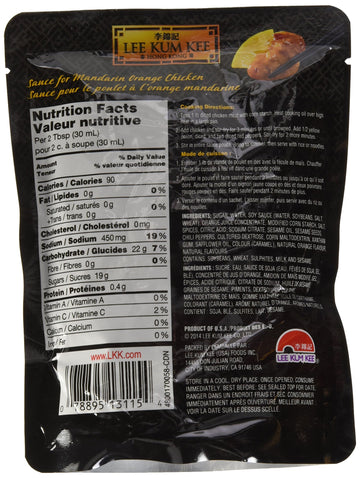 Panda Sauce For Mandarin Orange Chicken, 8 Ounce