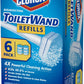 Clorox Toiletwand Disinfecting Refills, Disposable Wand Heads - 6 Count (Package May Vary)