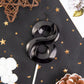 PHD CAKE Black Birthday Candles, 8 Number Cake Candles, 2.76 Inch Wax Party Celebration