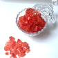 SweetGlob Large Rock Sugar Candy Gems, Red Strawberry Flavor, 16 Ounce Pack