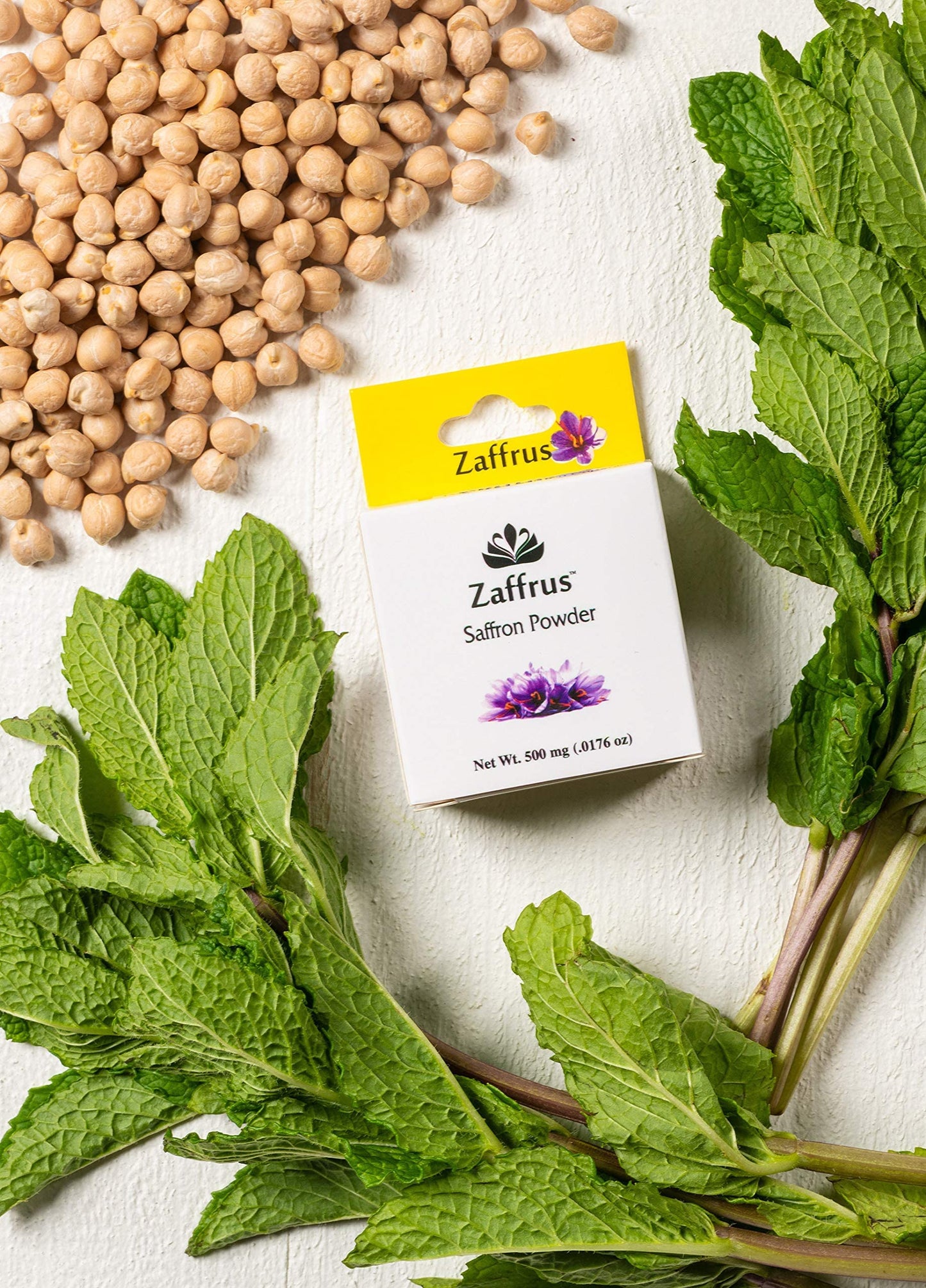 Zaffrus Premium Saffron Powder, Pack of 4 (0.5g each) for Cooking and Specialty Drinks