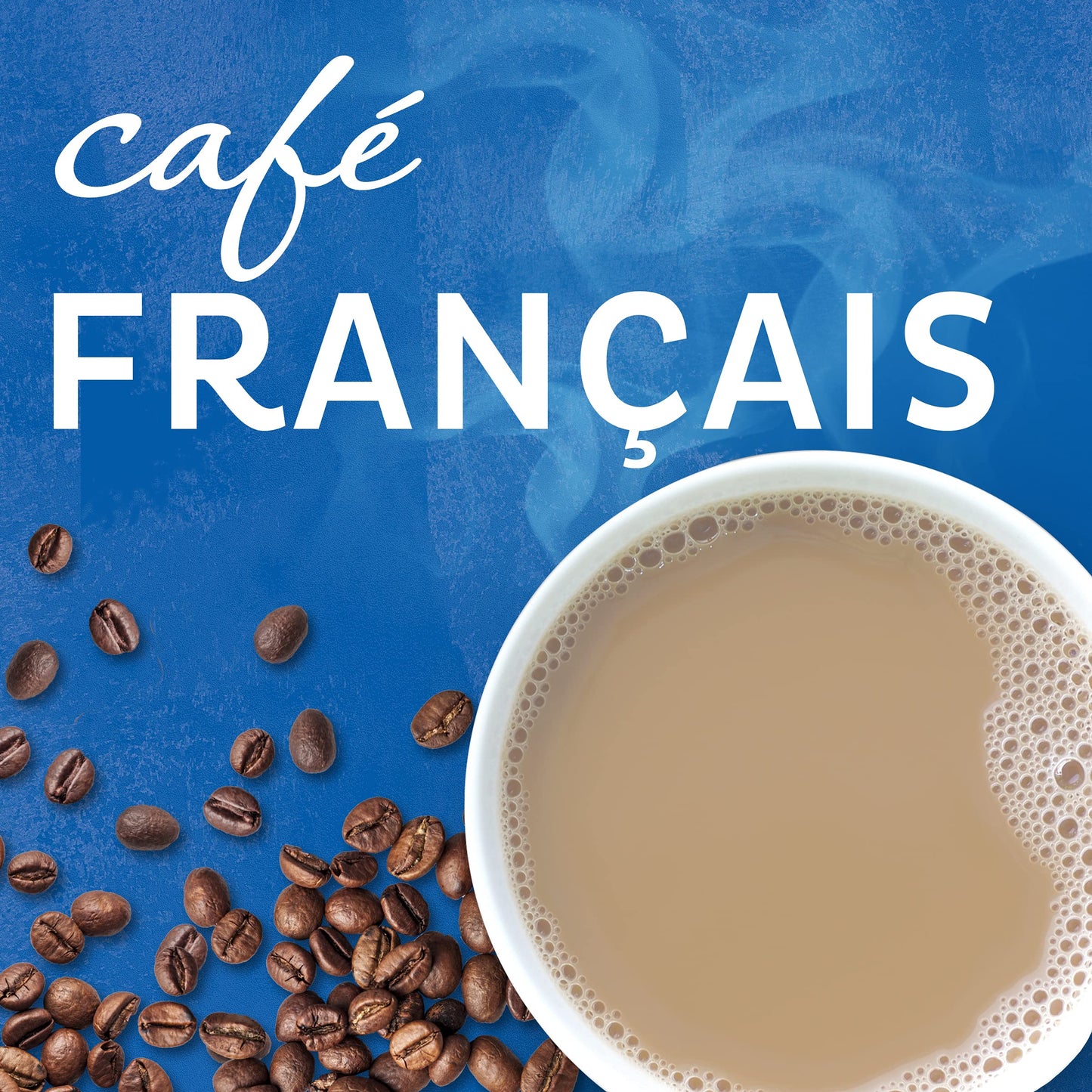 Maxwell House International Cafe Flavored Instant Coffee, Cafe Francais, 7.6 Ounce Canister
