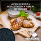 Hawaiian Style Black Lava Sea Salt - All-Natural Unrefined Hawaiian Sea Salt Infused with Activated Charcoal - Gorgeous Finishin