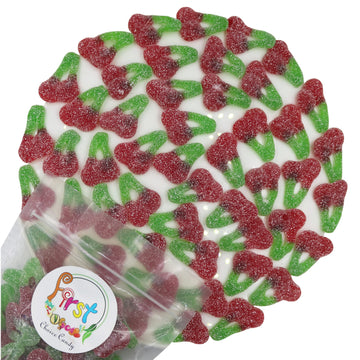 Firstchoicecandy Sour Twin Cherries (2.2 Pound (Pack Of 1))