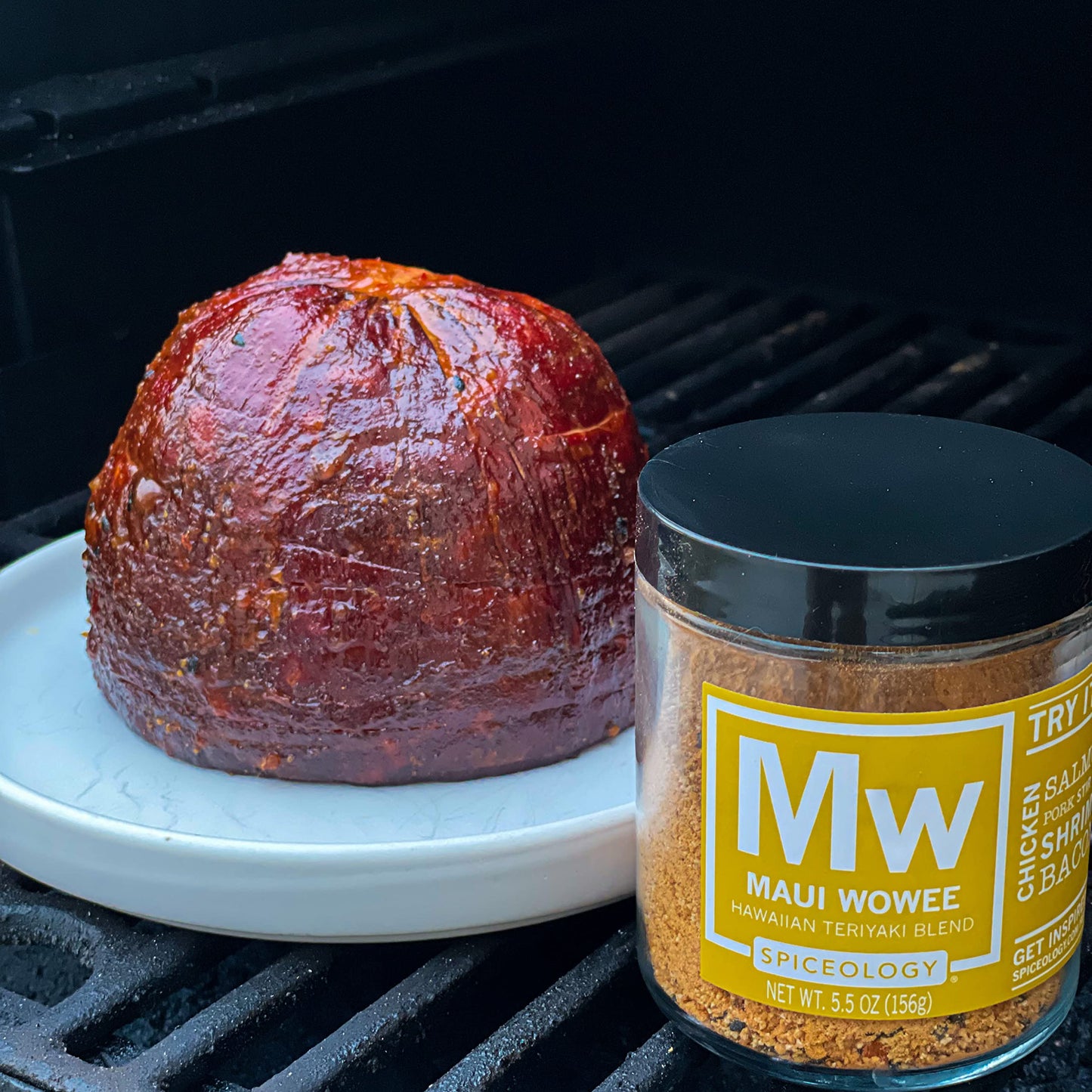 Spiceology - Maui Wowee - Hawaiian Teriyaki Seasoning - Hawaiian Bbq Rub Spices And Seasonings - Add Flavor To Chicken, Ramen, Salmon, Pork, Tofu, Shrimp, Bacon, Steak - 5.5 Oz