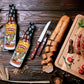 ASS KICKIN Ghost Pepper Hot Sauce - Premium Gourmet - 5 Fl Oz - Model AK817