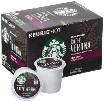 Starbucks K-Cups Caffe Verona K-Cups Caf Verona, 10 Ct (Pack Of 6)