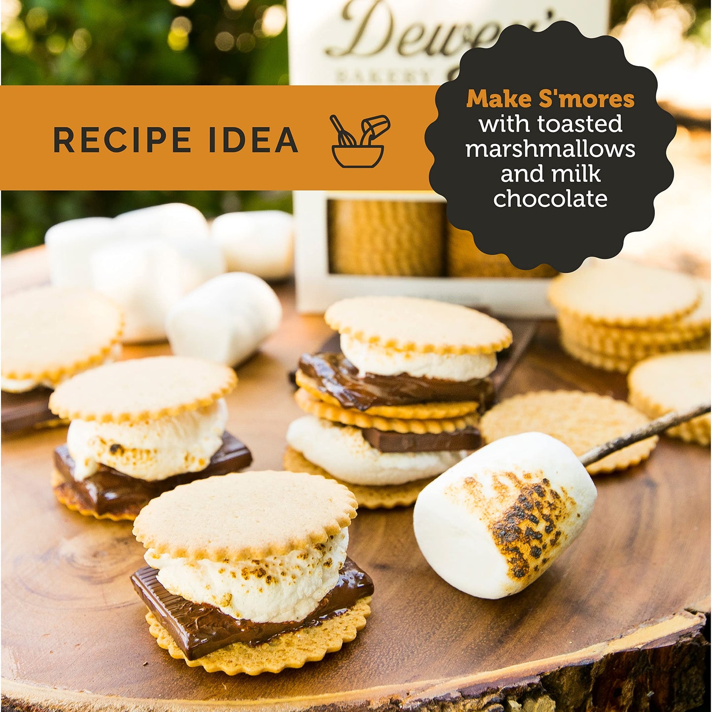 Dewey's Bakery Salted Caramel Cookie Thins | No Artificial Flavors, Synthetic Colors or Preservatives | Baked in Small Batches |