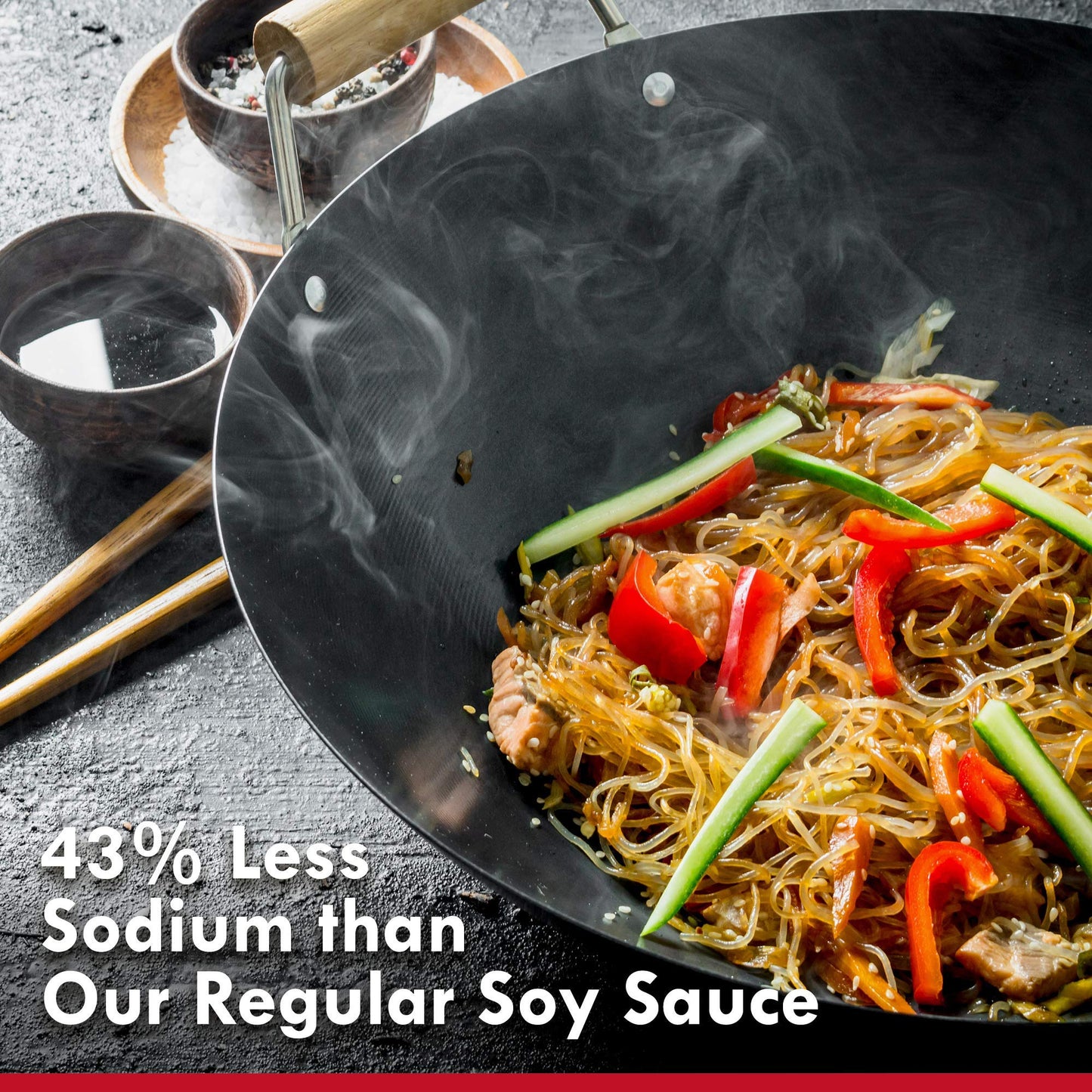 Yamasa Less Salt Soy Sauce Full Flavor Japanese Brewed Soy Sauce Packets with Reduced Sodium 500 5.5ml Individual Portion Packs