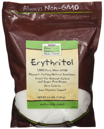 Now Foods Erythritol Natural Sweetener, 40 Ounce (Pack Of 2)