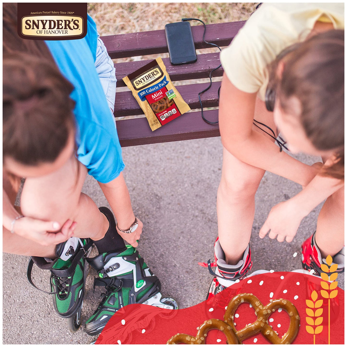 Snyder'S Of Hanover Mini Pretzels, 100 Calorie Individual Packs, Multipack 10 Ct (Pack Of 6)