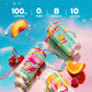 Alani Nu RETRO VARIETY PACK (Sherbet Swirl  Juicy Peach and Cherry Twist)  Low Calorie Energy Drinks  100mg Caffeine  Biotin  B Vitamins  Zero Sugar  10 Calories or Less  8 Fl Oz Cans  12 Pack