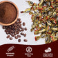 Fusion Sweets Coffee Candy - Individually Wrapped Hard Candy - Gluten Free - 1 Pound Bulk Bag - Brown