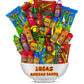 Lucas Mexican Candy Mix (20 Count) Variety Of Sour, Sweet, Spicy, Include Pelucas, Baby Polvo, Lucas Muecas Chamoy, Gusano, Sals