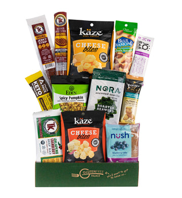 Keto Snack Box - Packed With Low Carb Snacks (4 G Or Less), Low Sugar Snacks (2 G Or Less), Gluten Free | Great Keto Gift Basket For Women, Men, & College Students (12 Count)